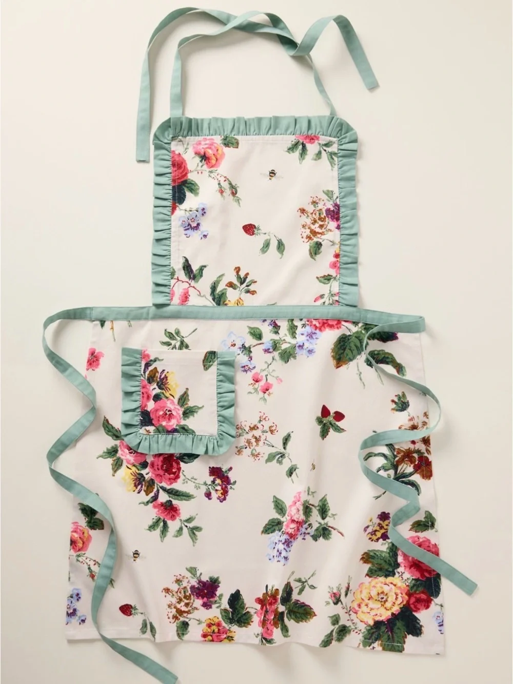 Anthropologie Floral Apron